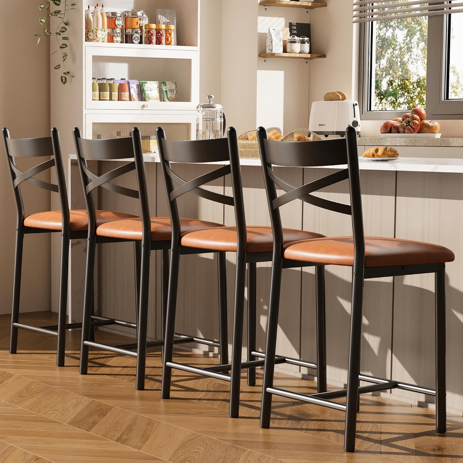 4 Buah Kursi Bar Tinggi 26 Inc - Home Bar Lounge ulasan dan harga