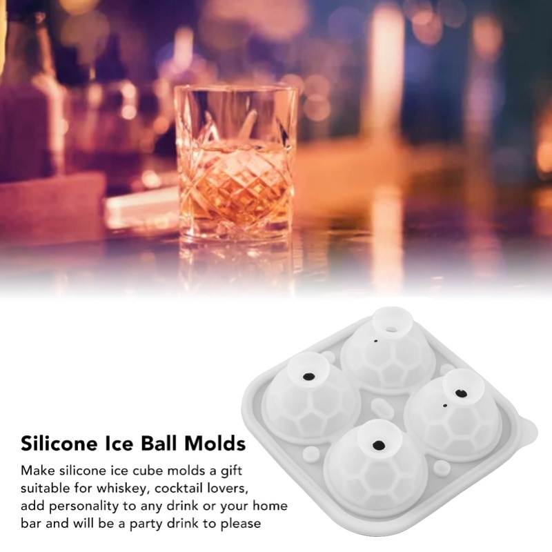2 Buah Cetakan Es Batu Silikon - Ice Mold Sphere ulasan dan harga