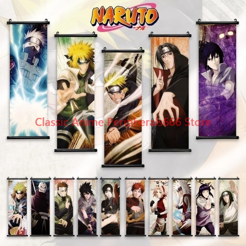 Naruto lukisan gantung kanvas  - Home Bar Set ulasan dan harga