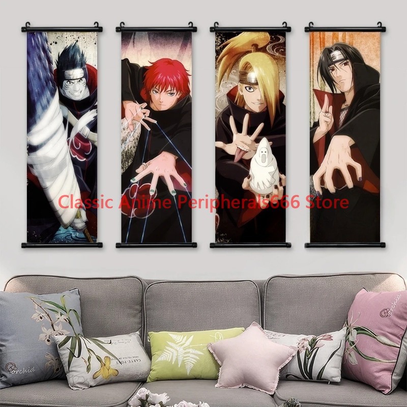 Naruto lukisan gantung kanvas  - Home Bar Set ulasan dan harga