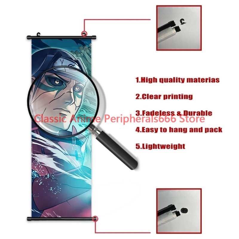 Naruto lukisan gantung kanvas  - Home Bar Set ulasan dan harga