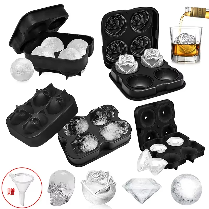 Cetakan Es Silikon 3D Bentuk T - Ice Mold Sphere ulasan dan harga