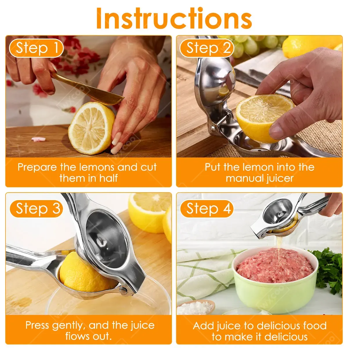 Alat Peras Lemon Aksesoris Dap - Citrus Juicer Bar ulasan dan harga