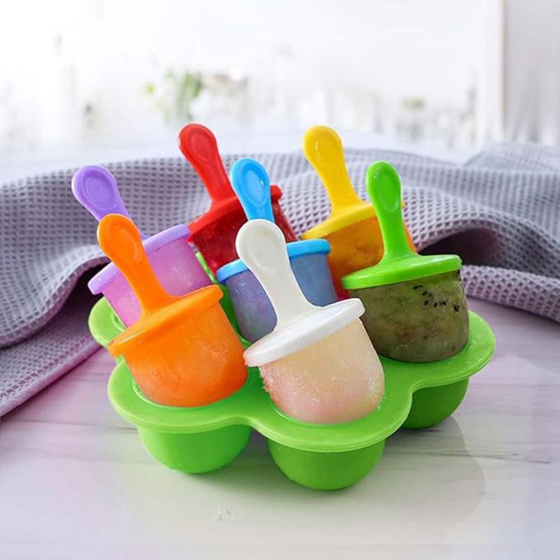 1pc Cetakan Es Krim Silikon 7  - Ice Mold Sphere ulasan dan harga