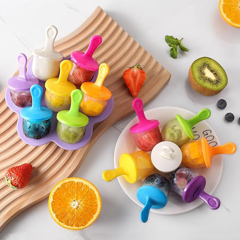1pc Cetakan Es Krim Silikon 7  - Ice Mold Sphere ulasan dan harga